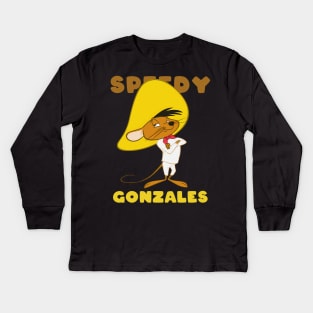 Speedy Gonzales Kids Long Sleeve T-Shirt